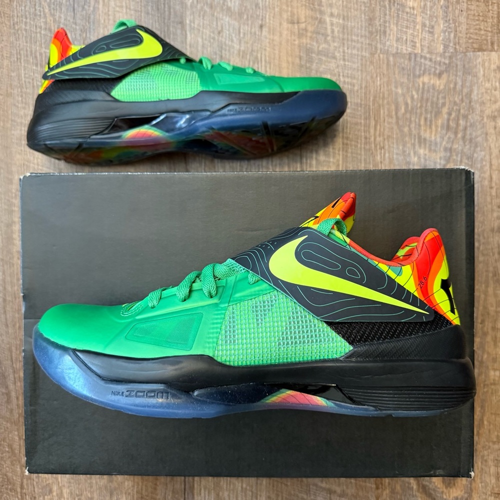 Nike Zoom KD 4 Weatherman 2024 Green Durant
